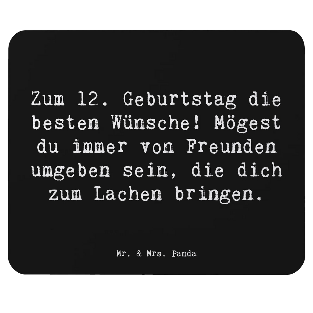 Mauspad Spruch 12. Geburtstag Wünsche Computer zubehör, Mousepad, Mauspad, Einzigartiges Mauspad, PC Zubehör, Mauspad Büro, Büroausstattung, Arbeitszimmer, Designer Mauspad, Mausunterlage, Geburtstag, Geburtstagsgeschenk, Geschenk