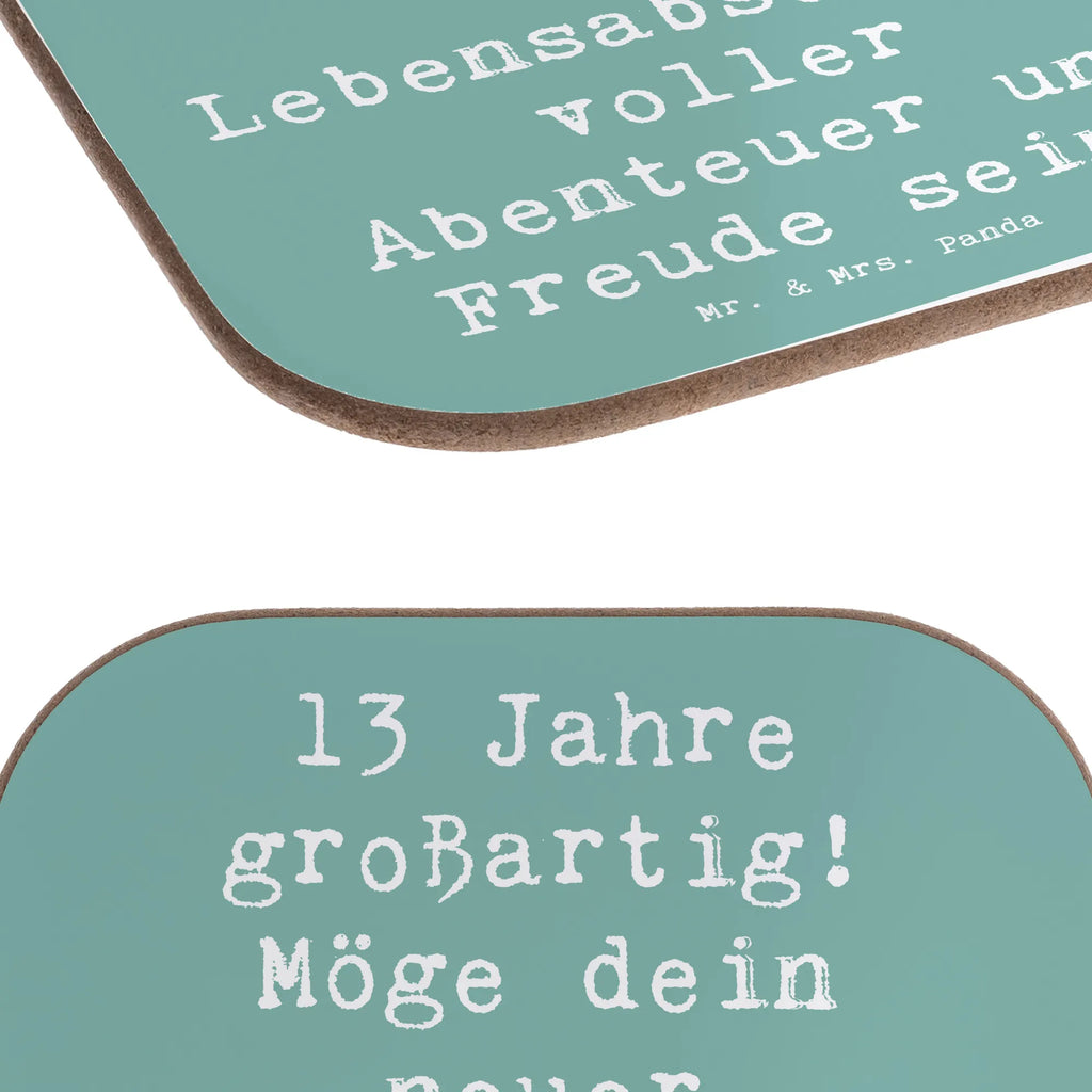 Square coaster Saying 13 Jahre großartig! Möge dein neuer Lebensabschnitt voller Abenteuer und Freude sein! Tassen Untersetzer, Getränkeuntersetzer, Glasuntersetzer, Holzuntersetzer, Untersetzer aus Holz, Untersetzer, Untersetzer Design, Untersetzer Gläser, Untersetzer Holz, Untersetzer für Gläser, Korkuntersetzer, Bierdeckel, Geburtstag, Geburtstagsgeschenk, Geschenk