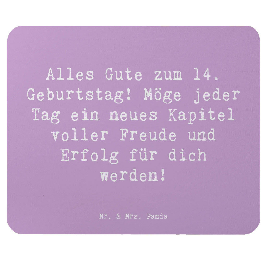 Mouse mat Saying Alles Gute zum 14. Geburtstag! Möge jeder Tag ein neues Kapitel voller Freude und Erfolg für dich werden! PC Zubehör, Mauspad Büro, Mausunterlage, Mauspad, Einzigartiges Mauspad, Arbeitszimmer, Büroausstattung, Designer Mauspad, Mousepad, Computer zubehör, Geburtstag, Geburtstagsgeschenk, Geschenk
