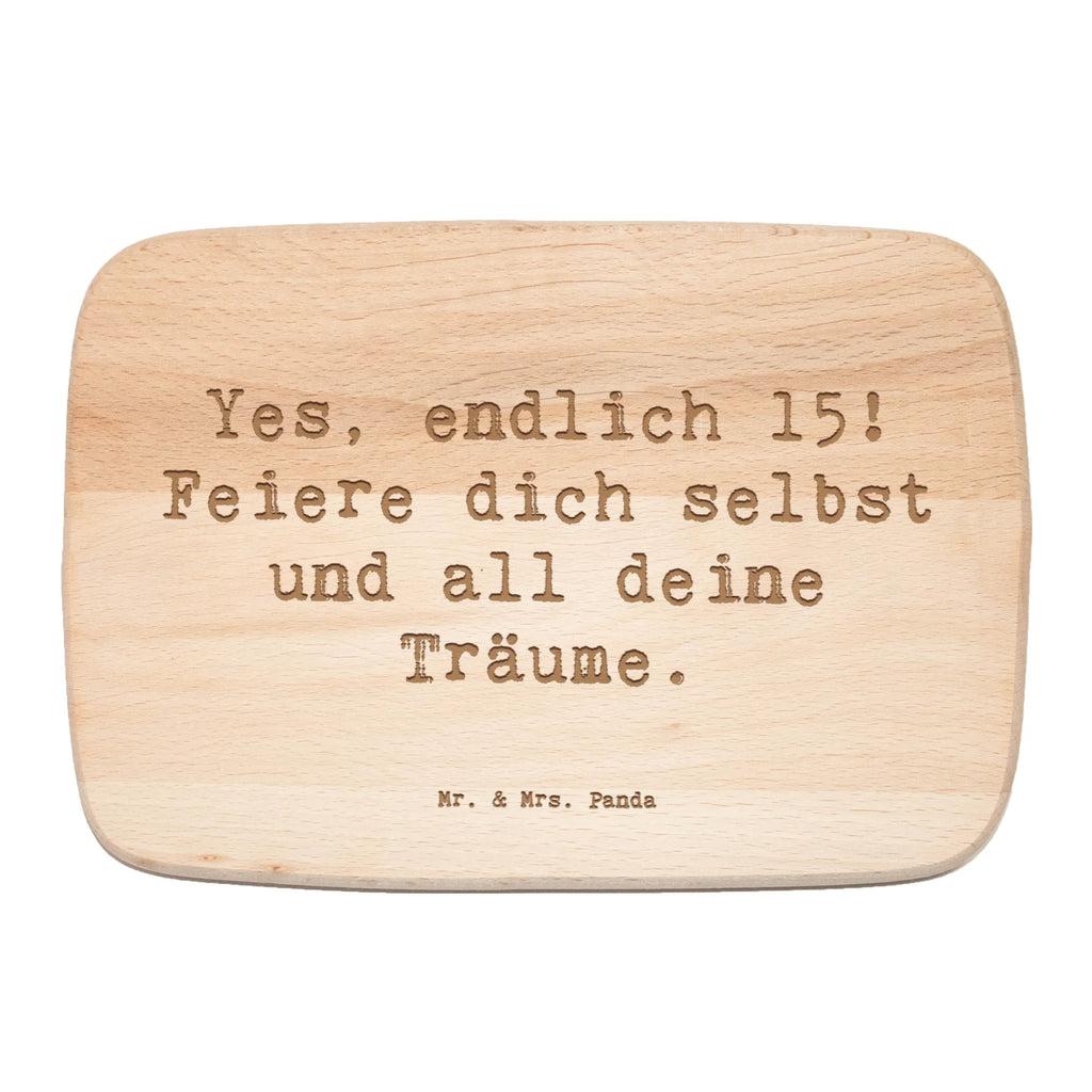 Holzbrett Spruch 15. Geburtstag Freude Schneidebrett, Frühstücksbrett, Küchenbrett, Schneidebrett Holz, Frühstücksbrettchen, Holzbrett, Geburtstag, Geburtstagsgeschenk, Geschenk