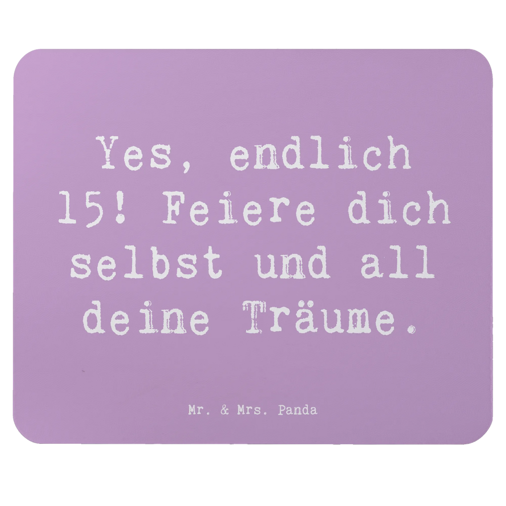 Mouse mat Saying Yes, endlich 15! Feiere dich selbst und all deine Träume. Einzigartiges Mauspad, PC Zubehör, Computer zubehör, Mousepad, Büroausstattung, Arbeitszimmer, Mauspad, Mausunterlage, Designer Mauspad, Mauspad Büro, Geburtstag, Geburtstagsgeschenk, Geschenk