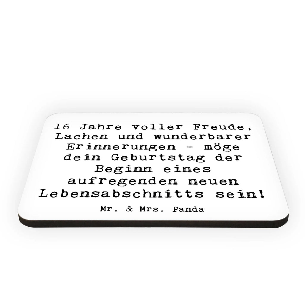 Magnet Spruch 16. Geburtstag Freude Notiz Magnet, Kühlschrankmagnet, Whiteboard Magnet, Pinnwandmagnet, Dekomagnet, Kühlschrank Dekoration, Motivmagnete, Souvenir Magnet, Geburtstag, Geburtstagsgeschenk, Geschenk