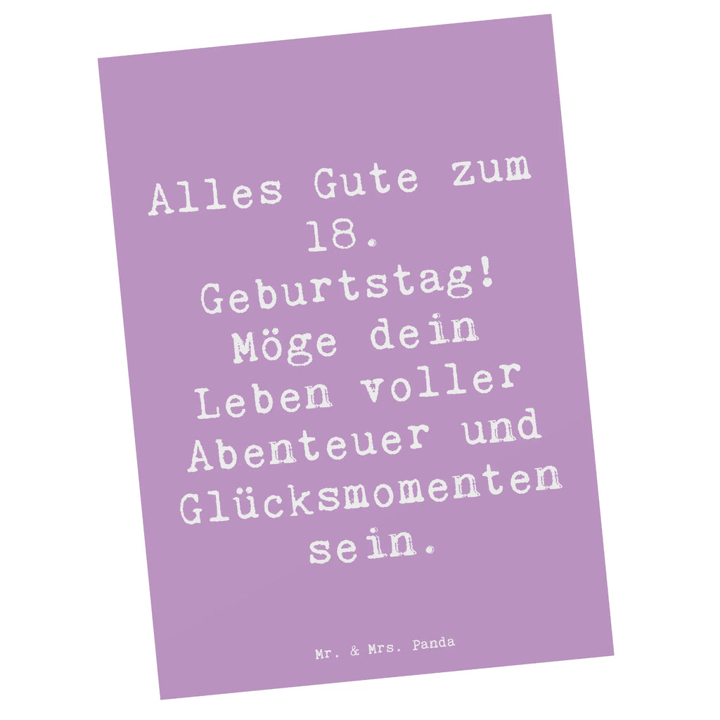 Postkarte Spruch 18. Geburtstag Grußkarte, Karte, Einladung Geburtstag, Postkarte, Ansichtskarten, Ansichtskarte, Dankeskarte, Einladung, Geburtstagskarte, Einladungskarte, Einladungskarten Geburtstag, Geschenkkarte, Geburtstag, Geburtstagsgeschenk, Geschenk