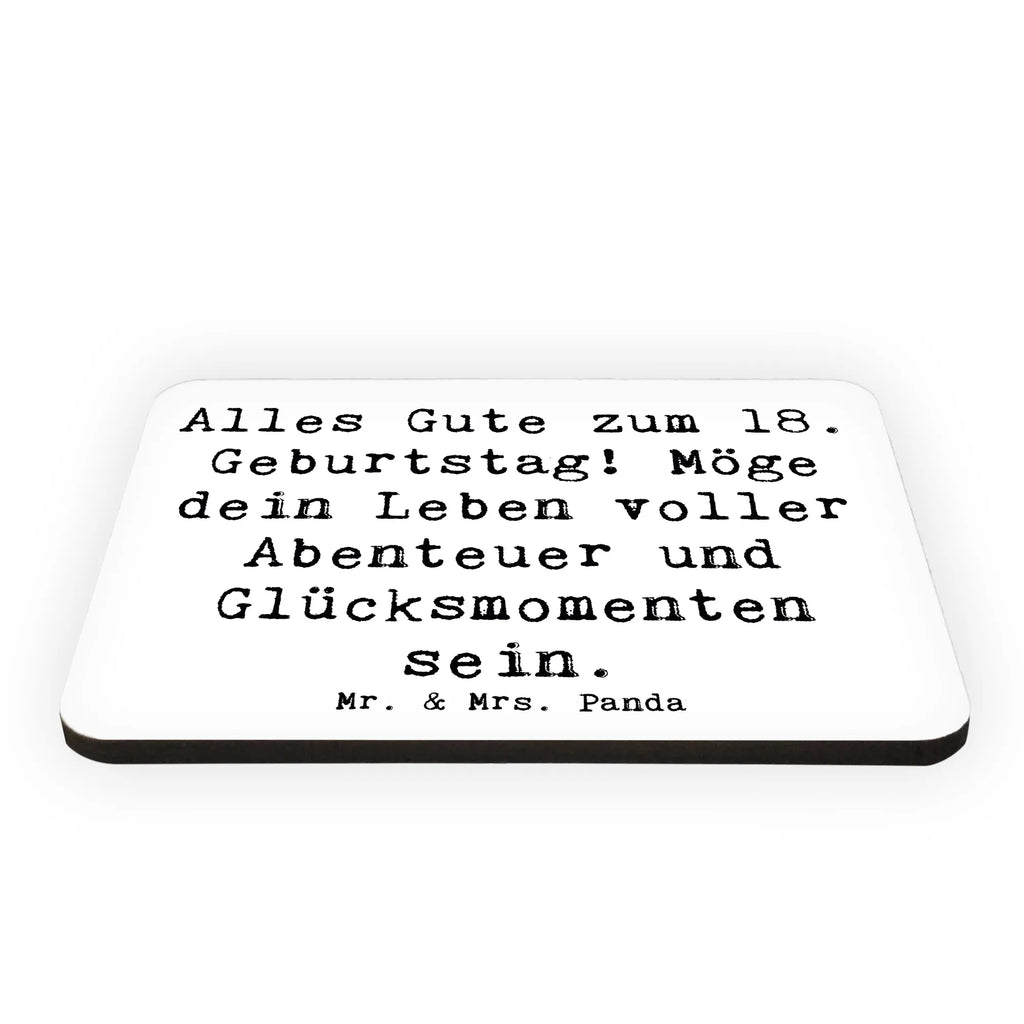 Magnet Spruch 18. Geburtstag Motivmagnete, Souvenir Magnet, Whiteboard Magnet, Dekomagnet, Pinnwandmagnet, Kühlschrankmagnet, Notiz Magnet, Kühlschrank Dekoration, Geburtstag, Geburtstagsgeschenk, Geschenk