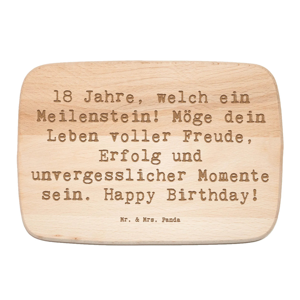 Holzbrett Spruch 18. Geburtstag Meilenstein Schneidebrett, Frühstücksbrettchen, Holzbrett, Küchenbrett, Frühstücksbrett, Schneidebrett Holz, Geburtstag, Geburtstagsgeschenk, Geschenk