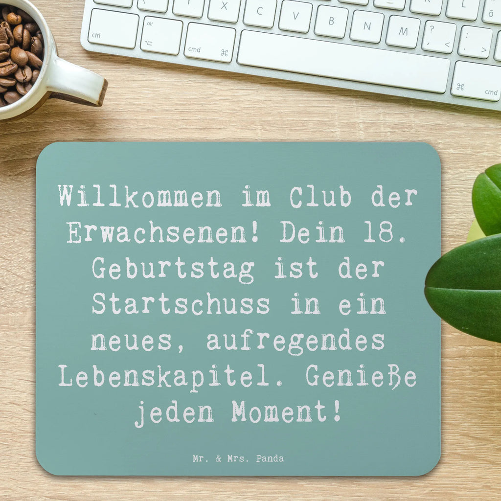 Mauspad Spruch 18. Geburtstag Start Einzigartiges Mauspad, Computer zubehör, Mauspad Büro, Mousepad, Designer Mauspad, PC Zubehör, Arbeitszimmer, Mauspad, Mausunterlage, Büroausstattung, Geburtstag, Geburtstagsgeschenk, Geschenk