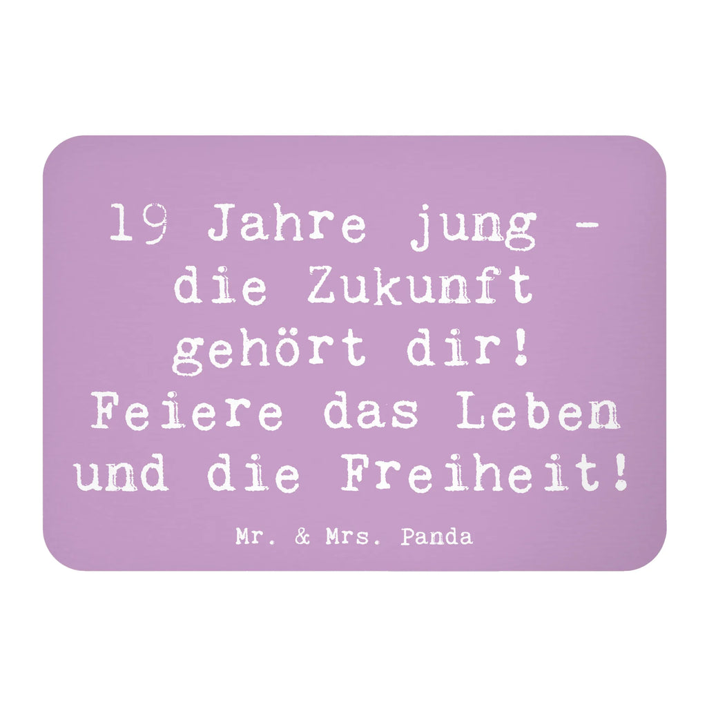 Magnet Spruch 19. Geburtstag Kühlschrank Dekoration, Dekomagnet, Souvenir Magnet, Pinnwandmagnet, Kühlschrankmagnet, Whiteboard Magnet, Notiz Magnet, Motivmagnete, Geburtstag, Geburtstagsgeschenk, Geschenk