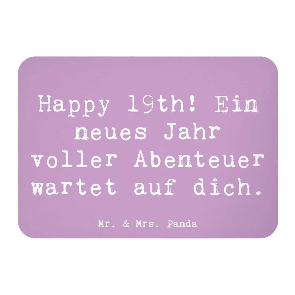 Magnet Saying Happy 19th! Ein neues Jahr voller Abenteuer wartet auf dich. Fridge Magnet, holz kühlschrankmagnet, tafelmagnet, spruchmagnet, wandmagnet, Pinnwandmagnet, holzmagnet, notizmagnet, designmagnet, Notizhalter, memomagnet, mdf magnet, zettelhalter, rechteckmagnet, whiteboardmagnet, haftmagnet, holz whiteboardmagnet, büromagnet, einkaufszettelmagnet, magnet, küchenmagnet, bildmagnet, Kühlschrankmagnet, Dekomagnet, Geburtstag, Geburtstagsgeschenk, Geschenk