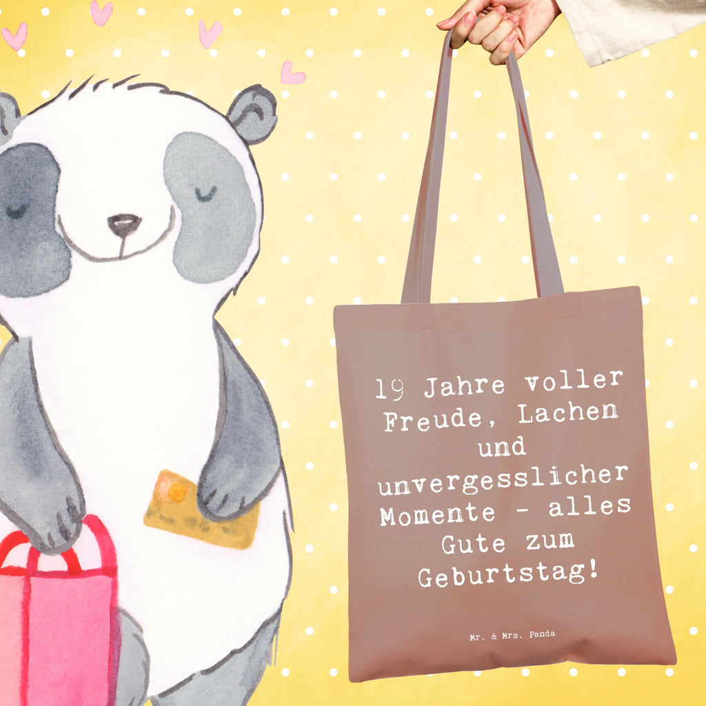 Tragetasche Spruch 19. Geburtstag Freude Schultertasche, Einkaufstüte, Tragetasche, Beutel, Badetasche, Beuteltasche, Laptoptasche, Jutetasche, Einkaufstasche, Stofftasche, Shopper, Umhängetasche, Tasche, Stoffbeutel, Jutebeutel, Strandtasche, Geburtstag, Geburtstagsgeschenk, Geschenk
