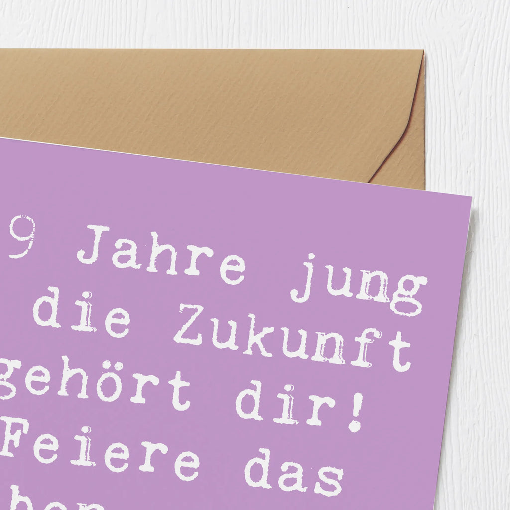 Deluxe Card Saying 19 Jahre jung - die Zukunft gehört dir! Feiere das Leben und die Freiheit! Hochwertige Klappkarte, Geburtstagskarte, Hochzeitskarte, Grußkarte, Klappkarte, Karte, Hochwertige Grußkarte, Glückwunschkarte, Einladungskarte, Geburtstag, Geburtstagsgeschenk, Geschenk