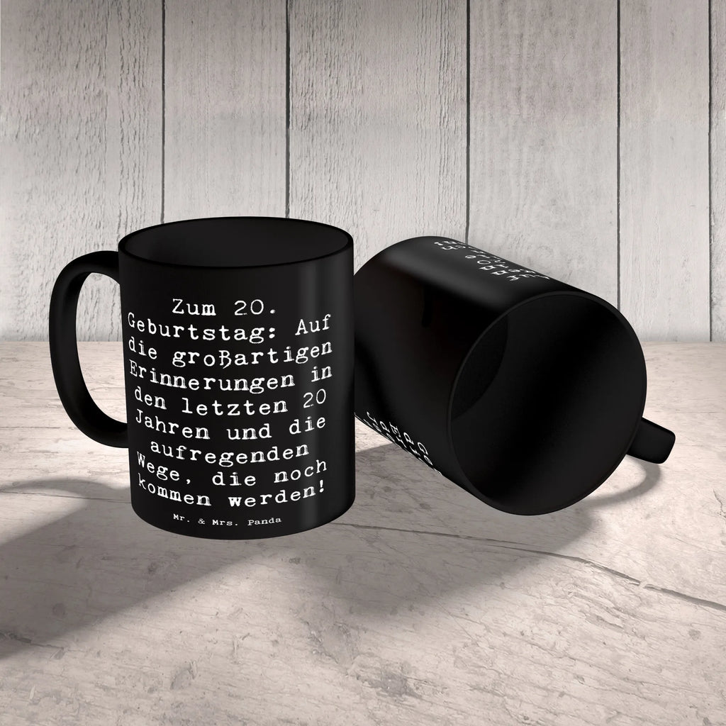 Tasse Spruch 20. Geburtstag Tasse, Teetasse, Tasse mit Zitaten, Bürotasse, Geschenktasse, Tasse mit Motiven, Keramiktasse, Kaffeetasse, Porzellantasse, Geburtstag, Geburtstagsgeschenk, Geschenk