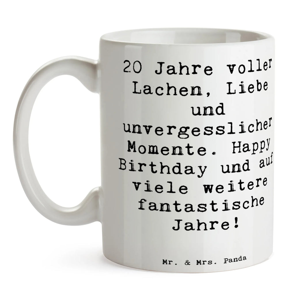 Tasse Spruch 20. Geburtstag Feiern Teetasse, Bürotasse, Tasse mit Motiven, Tasse, Keramiktasse, Tasse mit Zitaten, Kaffeetasse, Porzellantasse, Geschenktasse, Geburtstag, Geburtstagsgeschenk, Geschenk