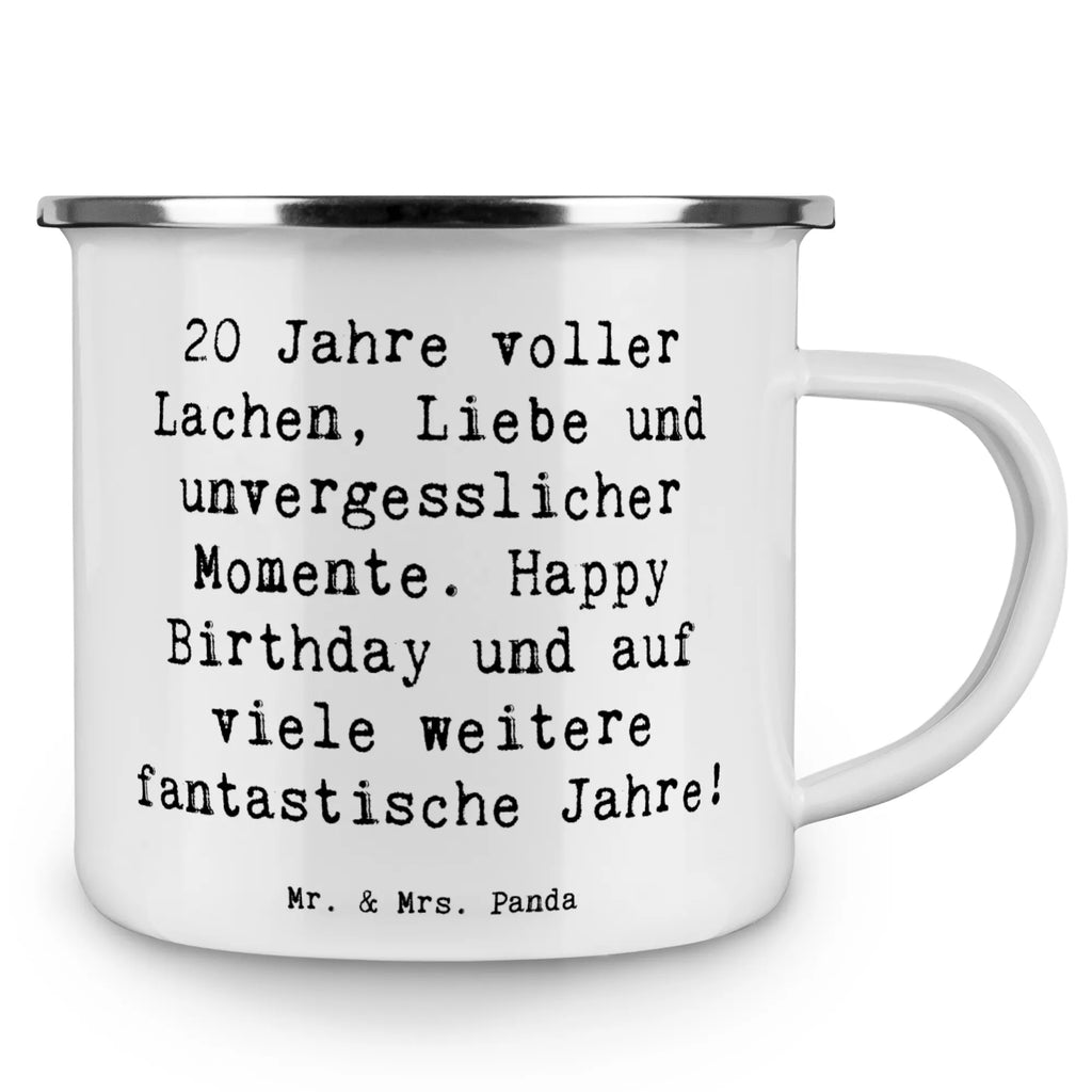 Enamel camping mug Saying 20 Jahre voller Lachen, Liebe und unvergesslicher Momente. Happy Birthday und auf viele weitere fantastische Jahre! Camping Tasse Metall, Blechtasse Outdoor, Emaille Tasse, Camping Tasse Emaille, Campingtasse, Tasse Emaille, Emaille Campingbecher, Blechtasse, Emaille Becher, Camping Tassen Emaille, Campingbecher, Edelstahl Trinkbecher, Metalltasse für Camping, Outdoor Tasse, Emaille Tassen, Metalltasse, Emaille Trinkbecher, Trinkbecher, Kaffee Blechtasse, Campingtassen, Camping Becher, Metall Tasse, Camping Becher Edelstahl, Emailletasse, Blechtassen, Tasse Camping, Outdoor Becher, Emaille Tasse Camping, Emaille Becher Camping, Camping Tassen, Geburtstag, Geburtstagsgeschenk, Geschenk