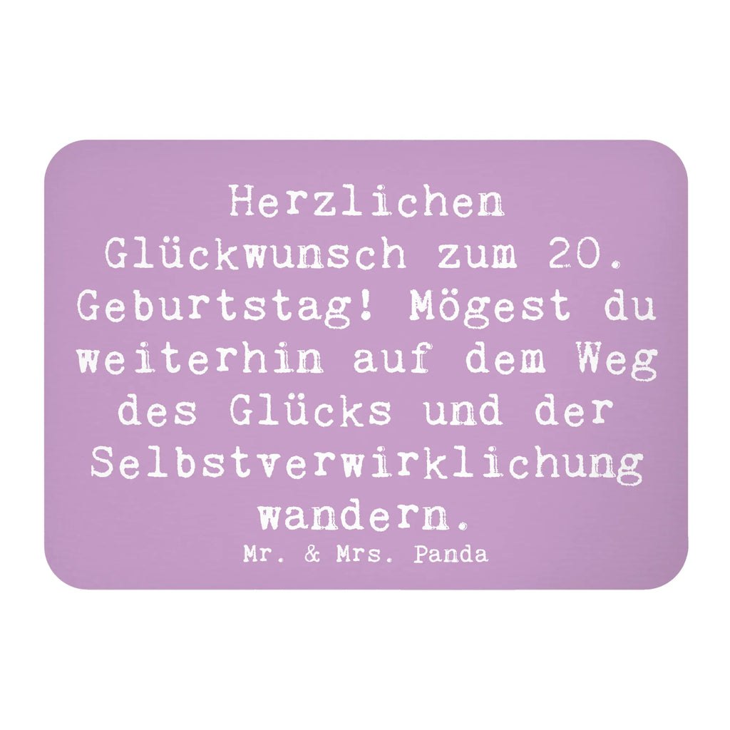 Magnet Spruch 20. Geburtstag Glückspfad Kühlschrank Dekoration, Notiz Magnet, Dekomagnet, Souvenir Magnet, Kühlschrankmagnet, Motivmagnete, Whiteboard Magnet, Pinnwandmagnet, Geburtstag, Geburtstagsgeschenk, Geschenk