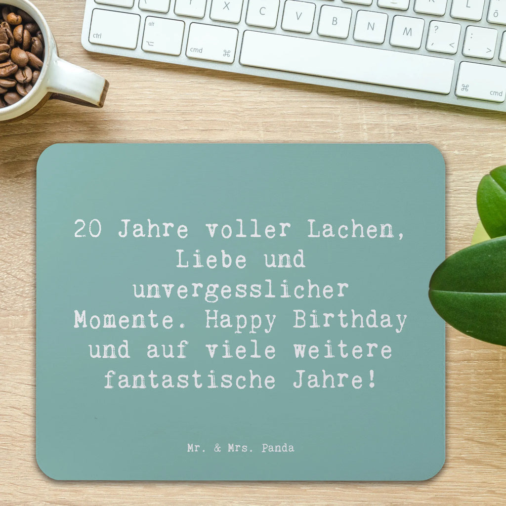 Mauspad Spruch 20. Geburtstag Feiern Computer zubehör, Designer Mauspad, Mousepad, Mauspad, Einzigartiges Mauspad, Mauspad Büro, Büroausstattung, Arbeitszimmer, PC Zubehör, Mausunterlage, Geburtstag, Geburtstagsgeschenk, Geschenk