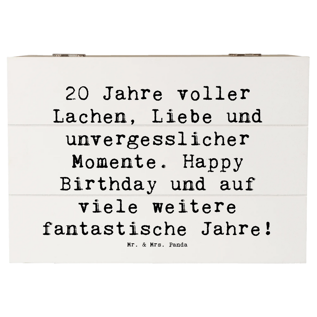 Holzkiste Spruch 20. Geburtstag Feiern Schatulle, Holzkiste, Geschenkdose, Geschenkbox, Schatzkiste, Aufbewahrungsbox, Erinnerungsbox, Erinnerungskiste, Truhe, Kiste, Dekokiste, XXL, Geburtstag, Geburtstagsgeschenk, Geschenk