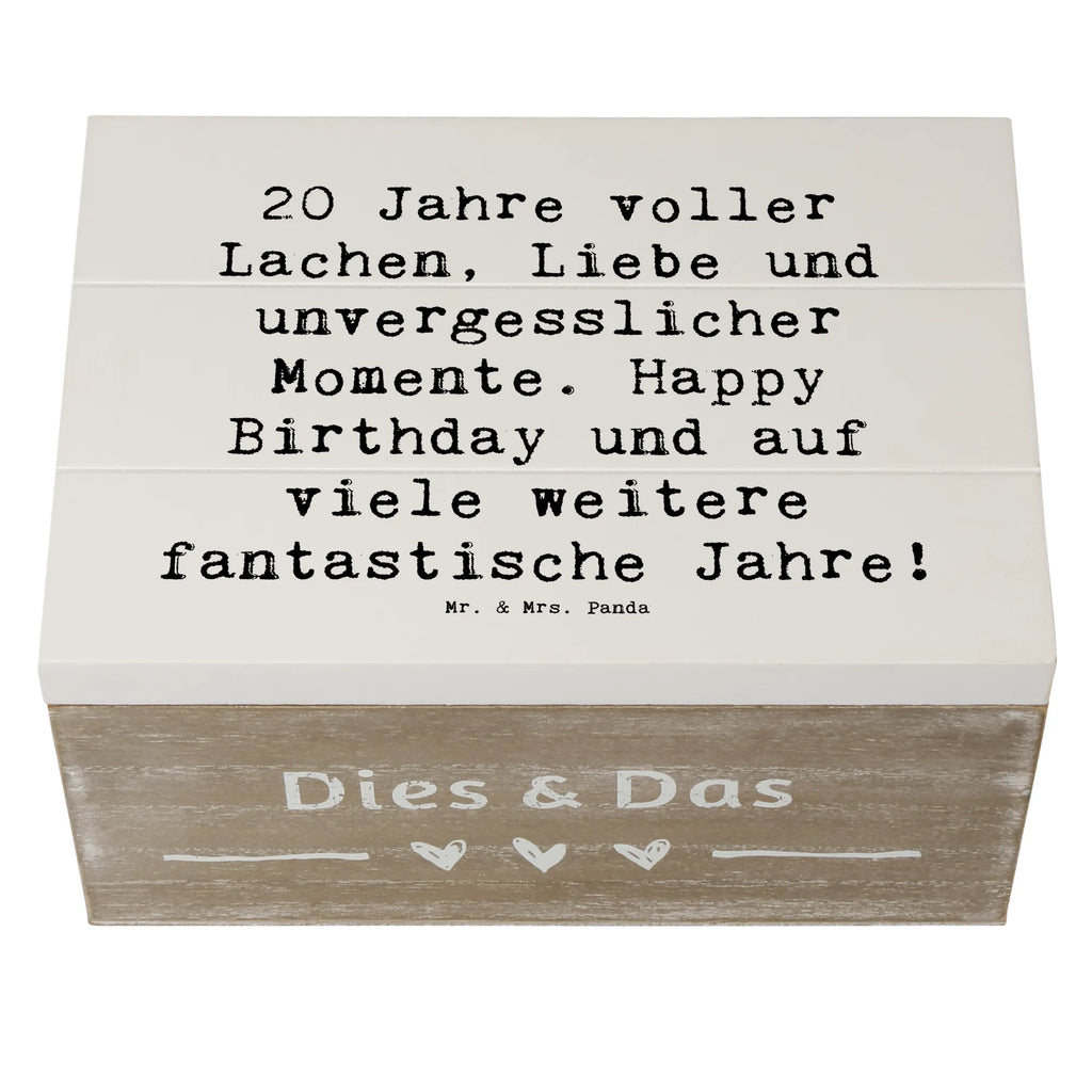 Holzkiste Spruch 20. Geburtstag Feiern Schatulle, Holzkiste, Geschenkdose, Geschenkbox, Schatzkiste, Aufbewahrungsbox, Erinnerungsbox, Erinnerungskiste, Truhe, Kiste, Dekokiste, XXL, Geburtstag, Geburtstagsgeschenk, Geschenk