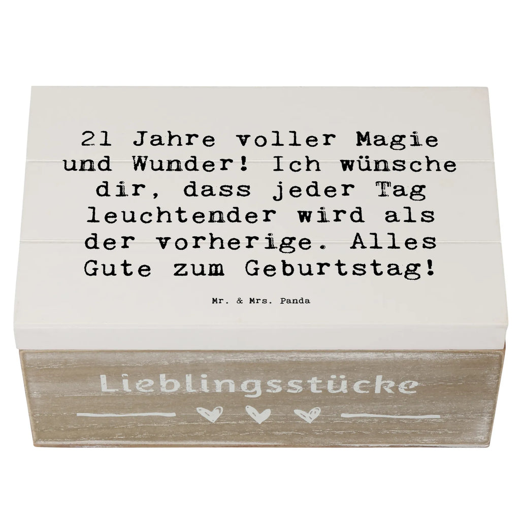 Holzkiste Spruch 21. Geburtstag Geschenkbox, Holzkiste, Schatzkiste, Aufbewahrungsbox, Schatulle, Truhe, Dekokiste, Erinnerungsbox, Erinnerungskiste, Geschenkdose, XXL, Kiste, Geburtstag, Geburtstagsgeschenk, Geschenk