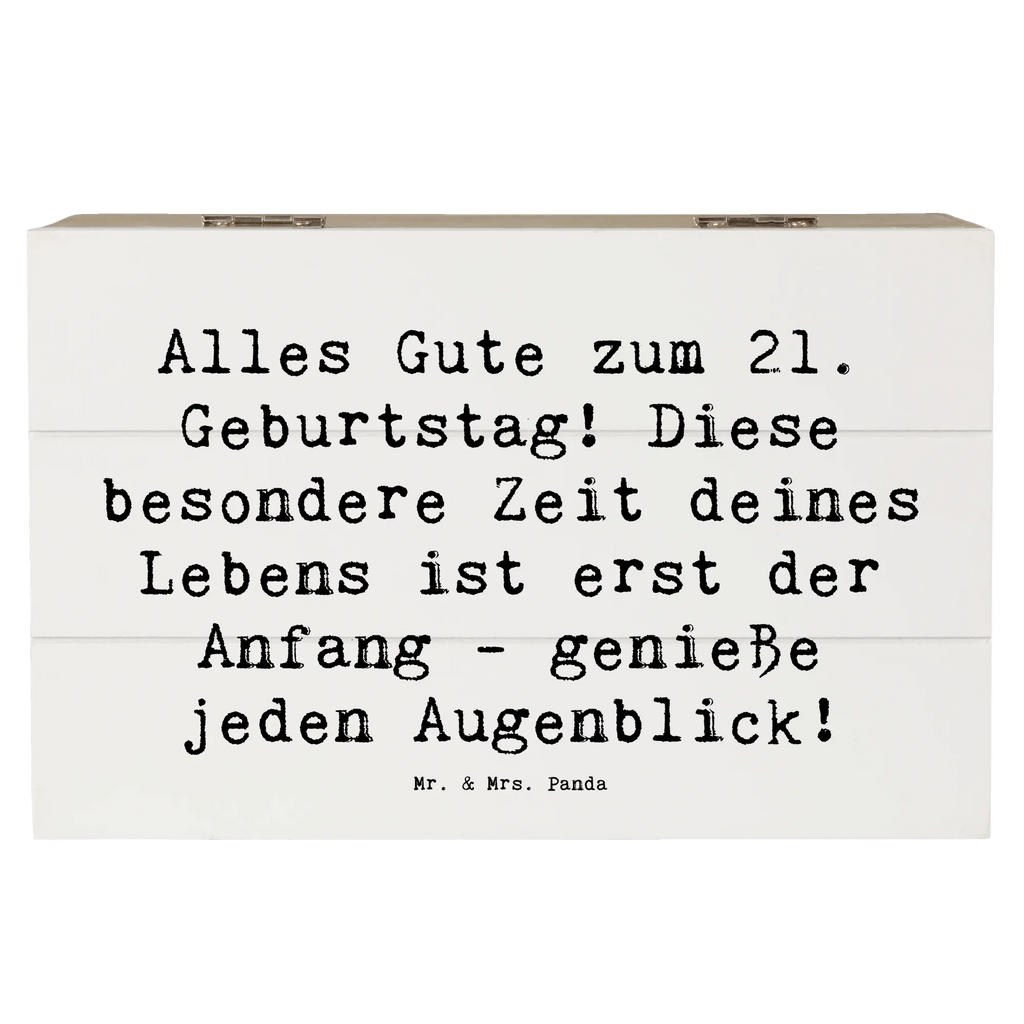 Holzkiste Spruch 21. Geburtstag Freude Truhe, Erinnerungskiste, Erinnerungsbox, Schatulle, Kiste, Aufbewahrungsbox, XXL, Schatzkiste, Holzkiste, Geschenkbox, Geschenkdose, Dekokiste, Geburtstag, Geburtstagsgeschenk, Geschenk