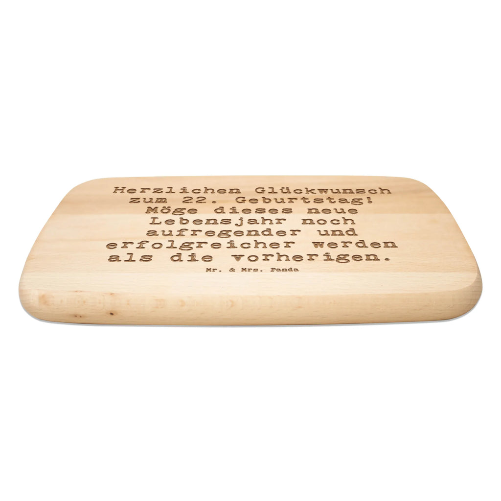Frühstücksbrett Spruch 22. Geburtstag Holzbrett, Frühstücksbrett, Küchenbrett, Schneidebrett, Frühstücksbrettchen, Schneidebrett Holz, Geburtstag, Geburtstagsgeschenk, Geschenk