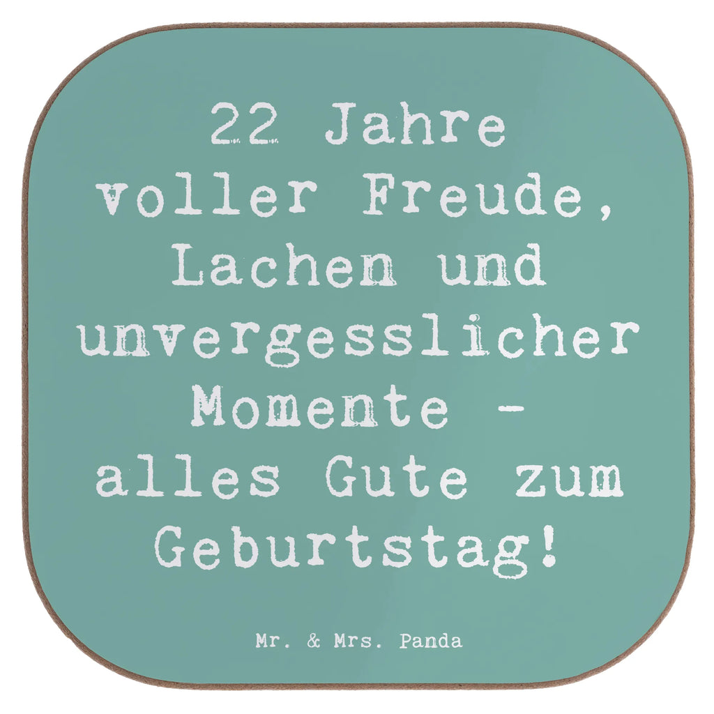 Untersetzer Spruch 22. Geburtstag Freude Getränkeuntersetzer, Glasuntersetzer, Bierdeckel, Untersetzer Gläser, Tassen Untersetzer, Holzuntersetzer, Untersetzer, Untersetzer aus Holz, Untersetzer für Gläser, Untersetzer Design, Korkuntersetzer, Untersetzer Holz, Geburtstag, Geburtstagsgeschenk, Geschenk