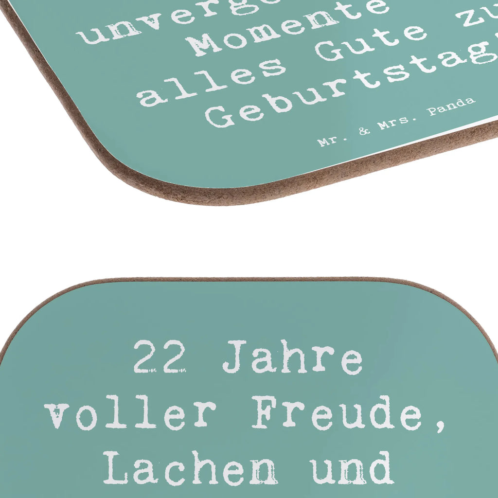 Untersetzer Spruch 22. Geburtstag Freude Getränkeuntersetzer, Glasuntersetzer, Bierdeckel, Untersetzer Gläser, Tassen Untersetzer, Holzuntersetzer, Untersetzer, Untersetzer aus Holz, Untersetzer für Gläser, Untersetzer Design, Korkuntersetzer, Untersetzer Holz, Geburtstag, Geburtstagsgeschenk, Geschenk