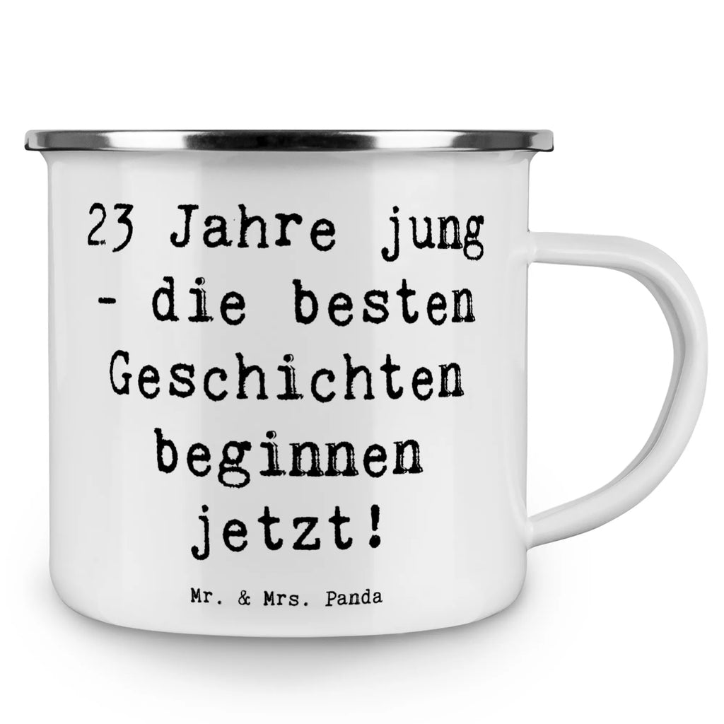 Enamel camping mug Saying 23 Jahre jung - die besten Geschichten beginnen jetzt! Campingtassen, Emailletasse, Campingbecher, Metall Tasse, Camping Tasse Emaille, Metalltasse für Camping, Metalltasse, Emaille Tasse, Blechtasse, Emaille Tassen, Tasse Camping, Blechtassen, Campingtasse, Camping Becher, Outdoor Tasse, Emaille Trinkbecher, Emaille Becher, Camping Tasse Metall, Tasse Emaille, Camping Becher Edelstahl, Kaffee Blechtasse, Emaille Becher Camping, Trinkbecher, Emaille Campingbecher, Camping Tassen Emaille, Outdoor Becher, Camping Tassen, Emaille Tasse Camping, Edelstahl Trinkbecher, Blechtasse Outdoor, Geburtstag, Geburtstagsgeschenk, Geschenk