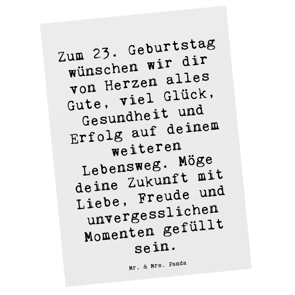 Postkarte Spruch 23. Geburtstag Ansichtskarte, Einladungskarten Geburtstag, Postkarte, Karte, Ansichtskarten, Einladungskarte, Dankeskarte, Grußkarte, Geschenkkarte, Einladung, Geburtstagskarte, Einladung Geburtstag, Geburtstag, Geburtstagsgeschenk, Geschenk