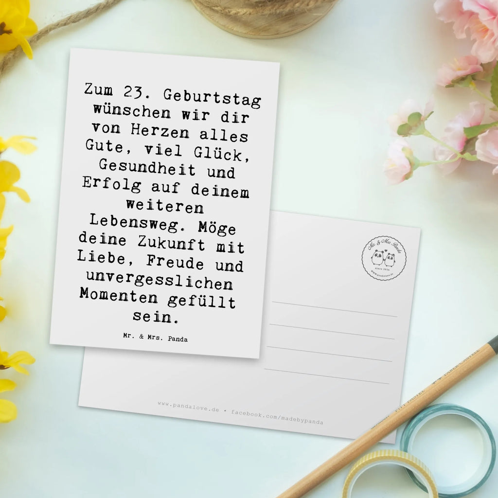 Postkarte Spruch 23. Geburtstag Ansichtskarte, Einladungskarten Geburtstag, Postkarte, Karte, Ansichtskarten, Einladungskarte, Dankeskarte, Grußkarte, Geschenkkarte, Einladung, Geburtstagskarte, Einladung Geburtstag, Geburtstag, Geburtstagsgeschenk, Geschenk