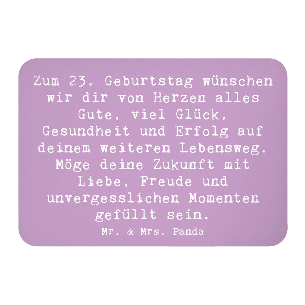 Magnet Spruch 23. Geburtstag Motivmagnete, Souvenir Magnet, Pinnwandmagnet, Kühlschrank Dekoration, Kühlschrankmagnet, Whiteboard Magnet, Dekomagnet, Notiz Magnet, Geburtstag, Geburtstagsgeschenk, Geschenk