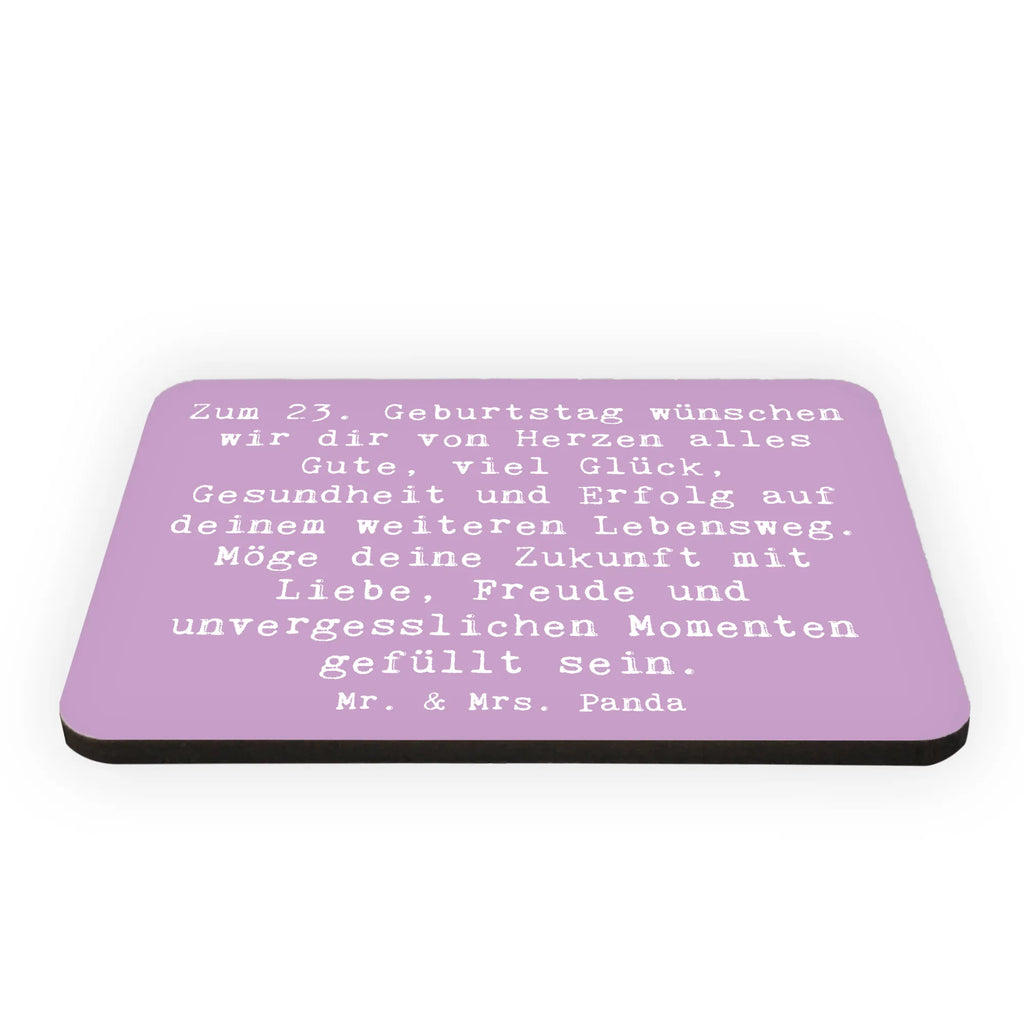 Magnet Spruch 23. Geburtstag Motivmagnete, Souvenir Magnet, Pinnwandmagnet, Kühlschrank Dekoration, Kühlschrankmagnet, Whiteboard Magnet, Dekomagnet, Notiz Magnet, Geburtstag, Geburtstagsgeschenk, Geschenk