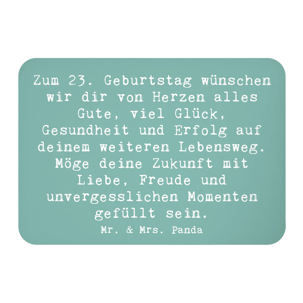 Magnet Spruch 23. Geburtstag Motivmagnete, Souvenir Magnet, Pinnwandmagnet, Kühlschrank Dekoration, Kühlschrankmagnet, Whiteboard Magnet, Dekomagnet, Notiz Magnet, Geburtstag, Geburtstagsgeschenk, Geschenk