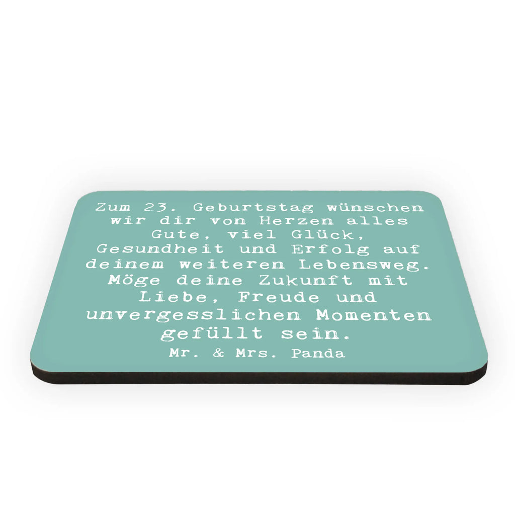 Magnet Spruch 23. Geburtstag Motivmagnete, Souvenir Magnet, Pinnwandmagnet, Kühlschrank Dekoration, Kühlschrankmagnet, Whiteboard Magnet, Dekomagnet, Notiz Magnet, Geburtstag, Geburtstagsgeschenk, Geschenk