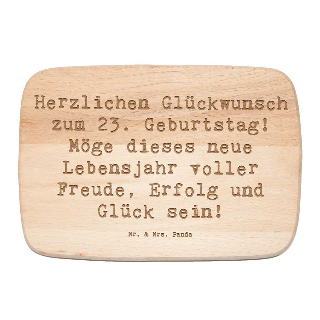 Küchenbrett Spruch 23. Geburtstag Küchenbrett, Schneidebrett, Schneidebrett Holz, Frühstücksbrett, Holzbrett, Frühstücksbrettchen, Geburtstag, Geburtstagsgeschenk, Geschenk