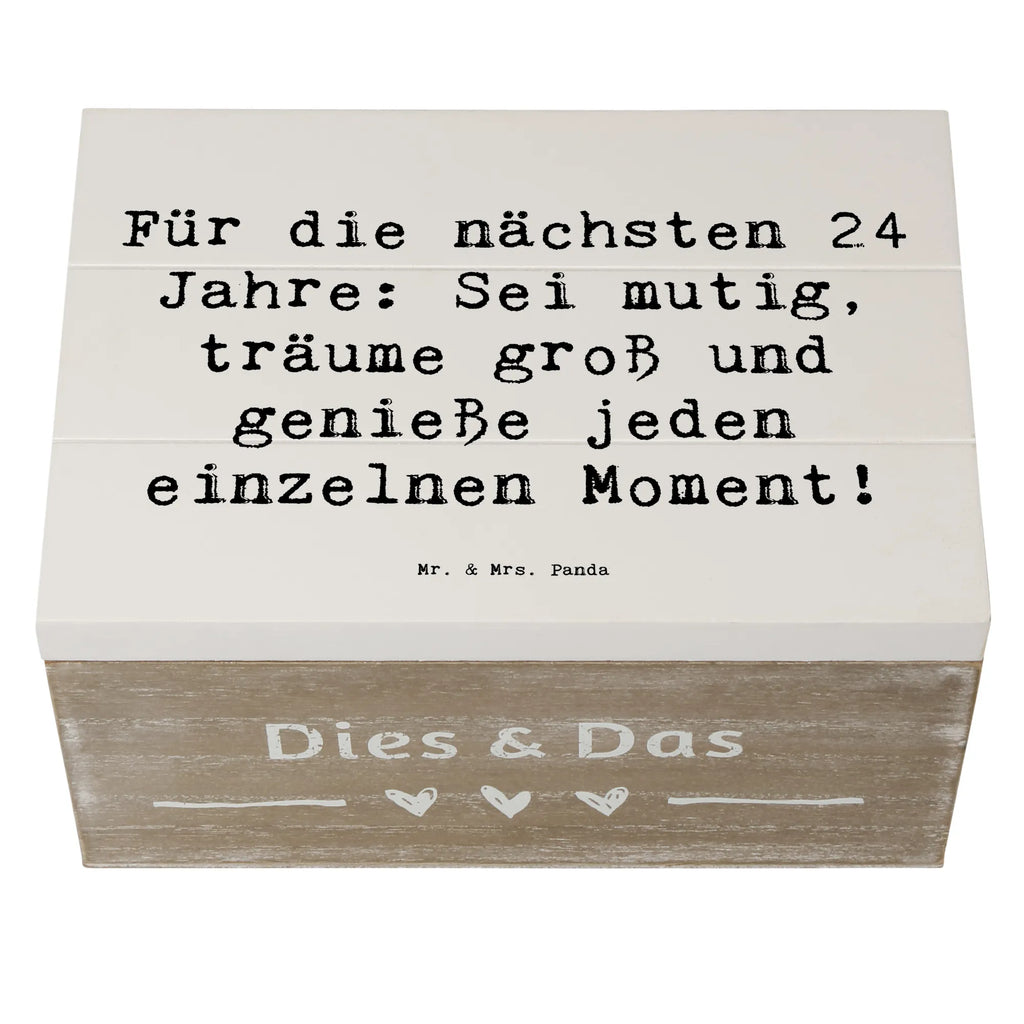 Holzkiste Spruch 24. Geburtstag Mutig Träumen Schatzkiste, Schatulle, Holzkiste, Geschenkbox, Geschenkdose, Erinnerungsbox, Erinnerungskiste, Kiste, Dekokiste, XXL, Truhe, Aufbewahrungsbox, Geburtstag, Geburtstagsgeschenk, Geschenk