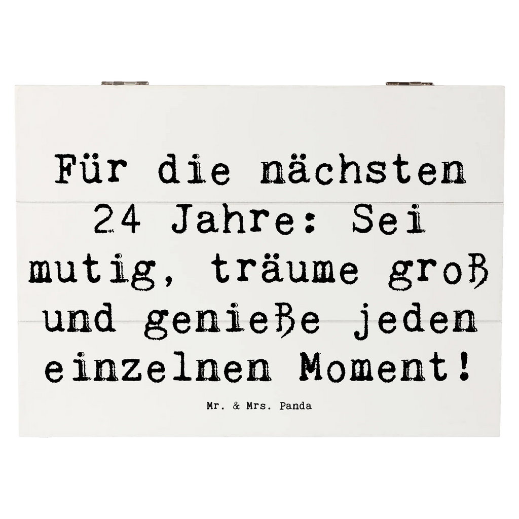 Holzkiste Spruch 24. Geburtstag Mutig Träumen Schatzkiste, Schatulle, Holzkiste, Geschenkbox, Geschenkdose, Erinnerungsbox, Erinnerungskiste, Kiste, Dekokiste, XXL, Truhe, Aufbewahrungsbox, Geburtstag, Geburtstagsgeschenk, Geschenk