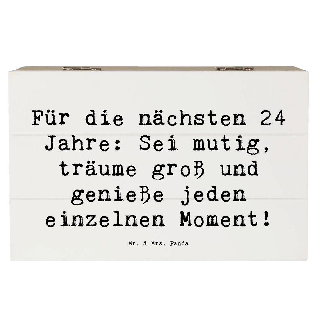 Holzkiste Spruch 24. Geburtstag Mutig Träumen Schatzkiste, Schatulle, Holzkiste, Geschenkbox, Geschenkdose, Erinnerungsbox, Erinnerungskiste, Kiste, Dekokiste, XXL, Truhe, Aufbewahrungsbox, Geburtstag, Geburtstagsgeschenk, Geschenk