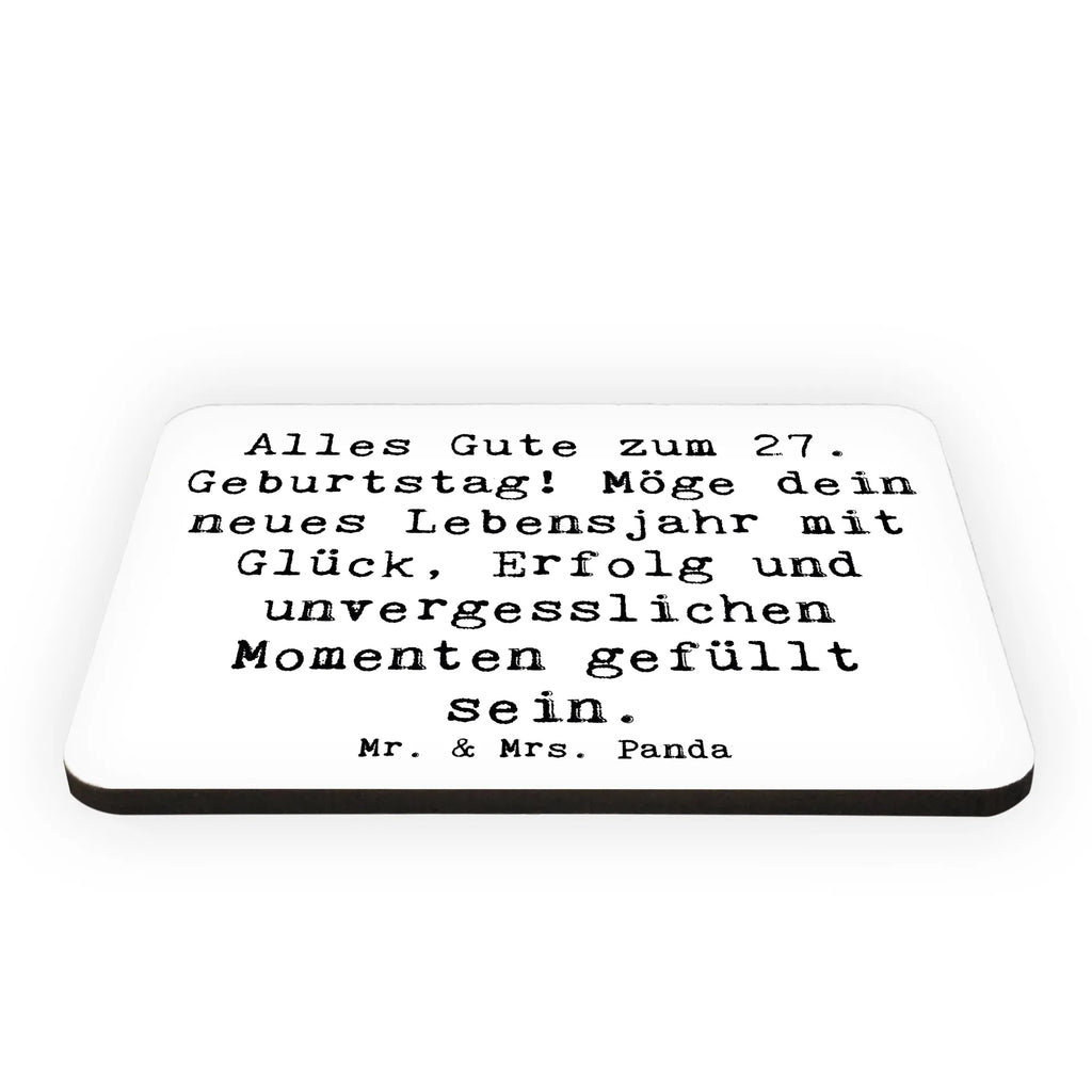 Magnet Spruch 27. Geburtstag Dekomagnet, Whiteboard Magnet, Souvenir Magnet, Pinnwandmagnet, Notiz Magnet, Kühlschrank Dekoration, Kühlschrankmagnet, Motivmagnete, Geburtstag, Geburtstagsgeschenk, Geschenk