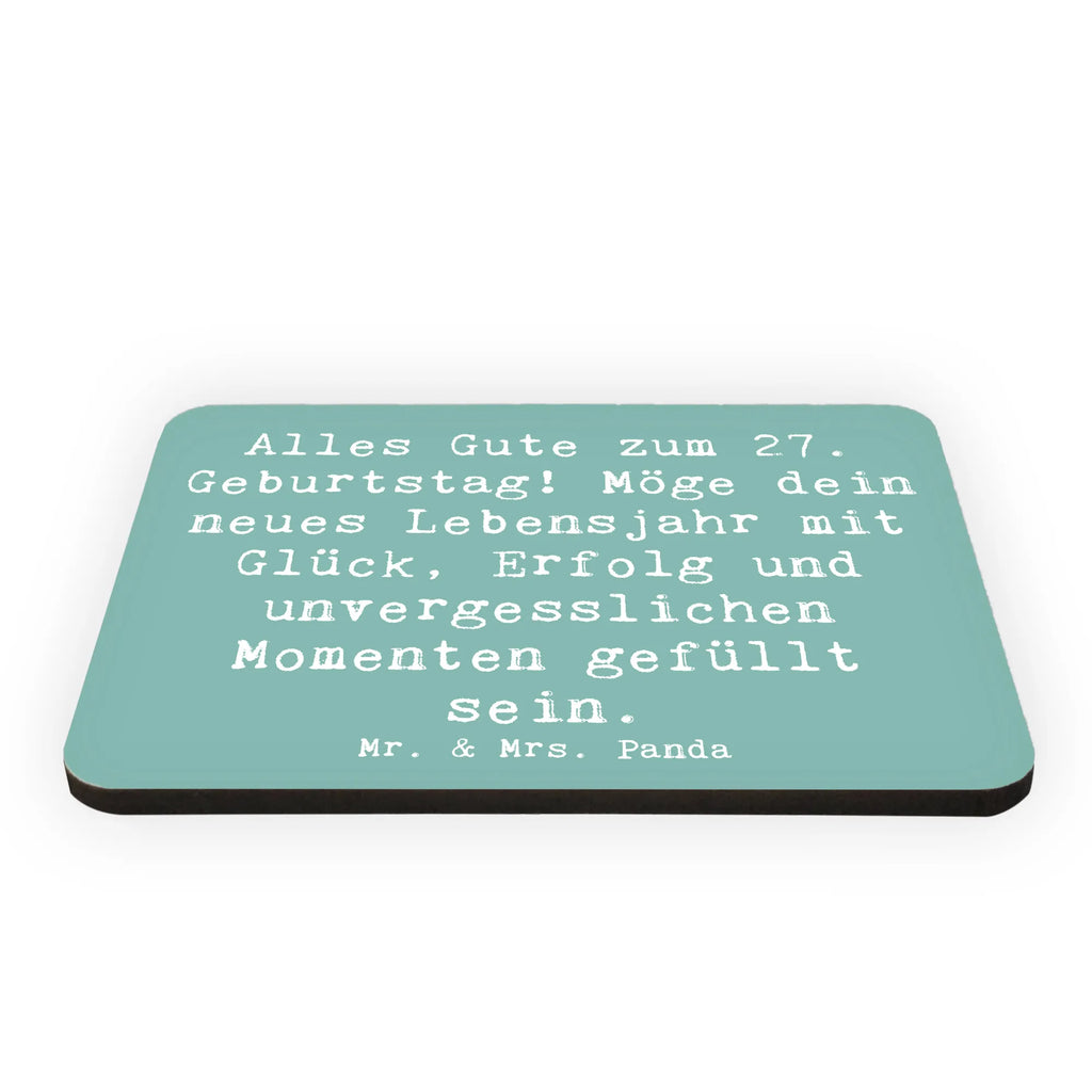 Magnet Spruch 27. Geburtstag Dekomagnet, Whiteboard Magnet, Souvenir Magnet, Pinnwandmagnet, Notiz Magnet, Kühlschrank Dekoration, Kühlschrankmagnet, Motivmagnete, Geburtstag, Geburtstagsgeschenk, Geschenk