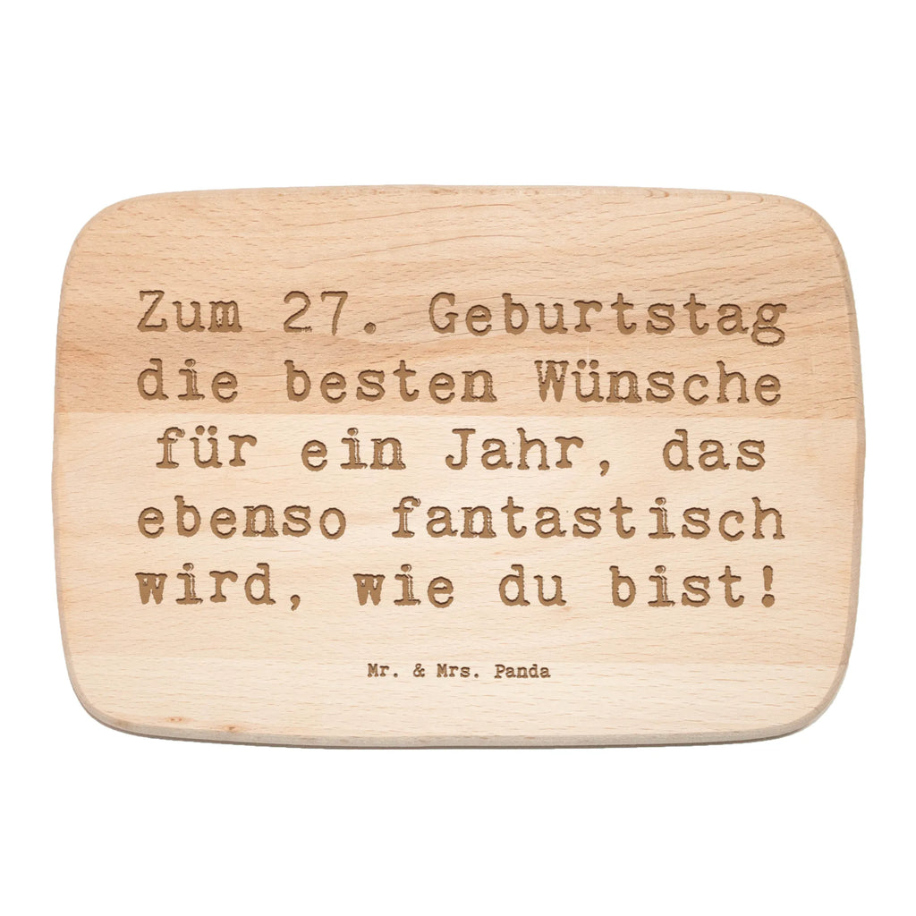 Frühstücksbrett Spruch 27. Geburtstag Wünsche Holzbrett, Schneidebrett, Frühstücksbrett, Frühstücksbrettchen, Küchenbrett, Schneidebrett Holz, Geburtstag, Geburtstagsgeschenk, Geschenk