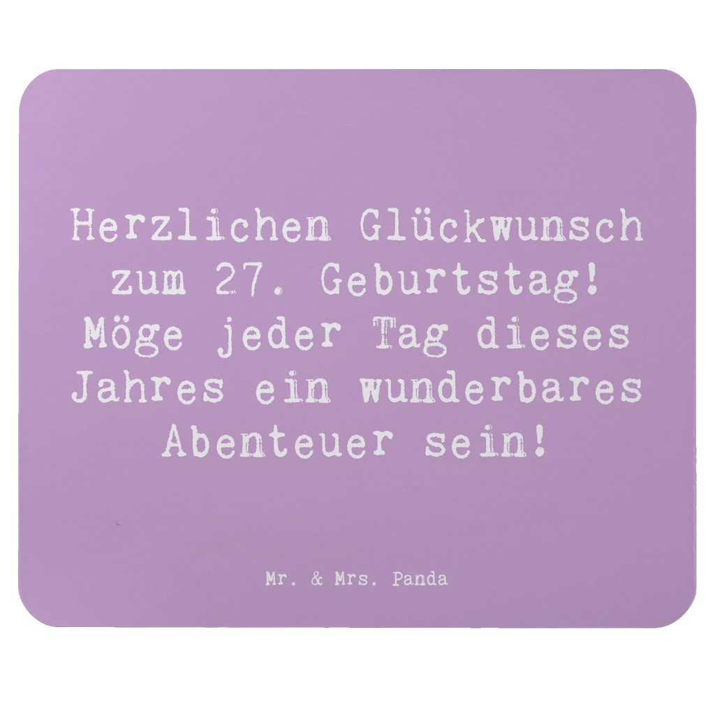 Mauspad Spruch 27. Geburtstag Abenteuer Mausunterlage, Arbeitszimmer, Mauspad Büro, Einzigartiges Mauspad, Mauspad, Büroausstattung, PC Zubehör, Mousepad, Computer zubehör, Designer Mauspad, Geburtstag, Geburtstagsgeschenk, Geschenk