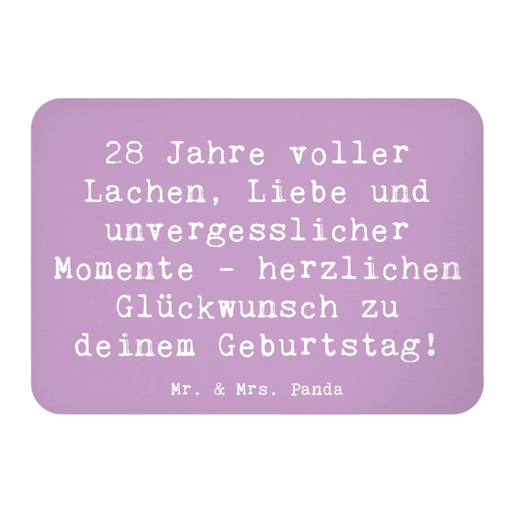 Magnet Saying 28 Jahre voller Lachen, Liebe und unvergesslicher Momente - herzlichen Glückwunsch zu deinem Geburtstag! Kühlschrank Dekoration, Souvenir Magnet, Kühlschrankmagnet, Notiz Magnet, Pinnwandmagnet, Whiteboard Magnet, Dekomagnet, Motivmagnete, Geburtstag, Geburtstagsgeschenk, Geschenk