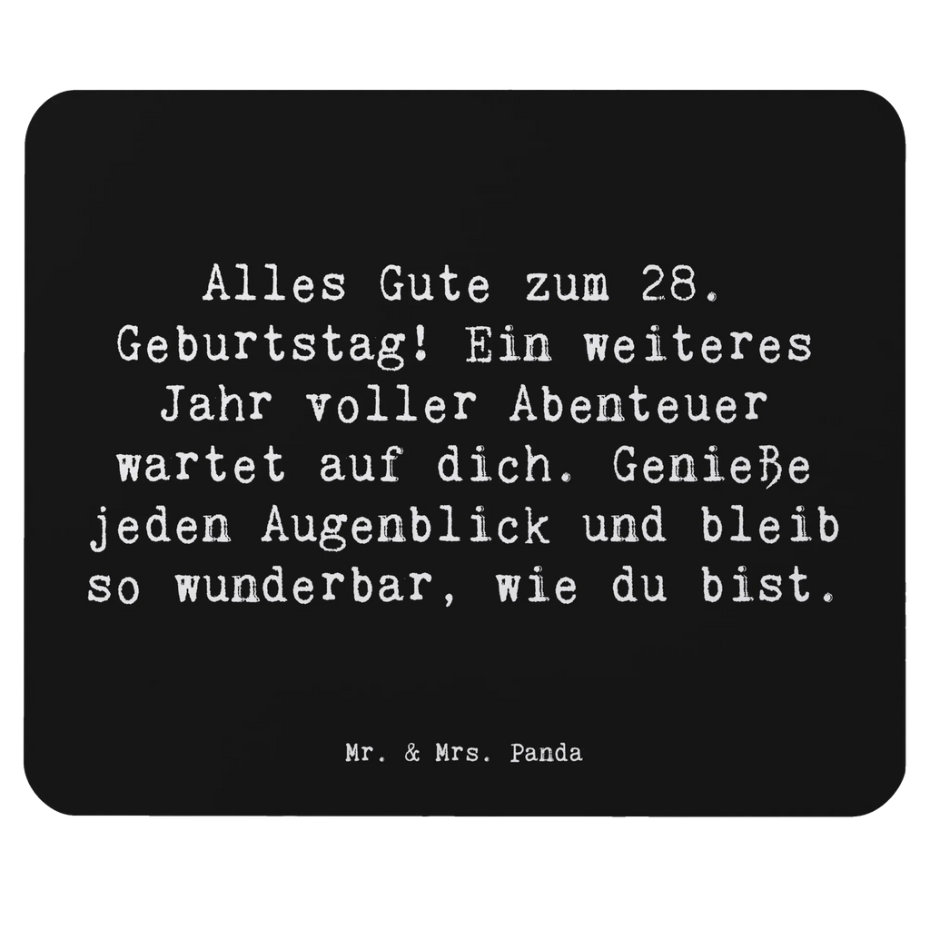 Mouse mat Saying Alles Gute zum 28. Geburtstag! Ein weiteres Jahr voller Abenteuer wartet auf dich. Genieße jeden Augenblick und bleib so wunderbar, wie du bist. Mauspad, Computer zubehör, Einzigartiges Mauspad, PC Zubehör, Arbeitszimmer, Mousepad, Büroausstattung, Designer Mauspad, Mausunterlage, Mauspad Büro, Geburtstag, Geburtstagsgeschenk, Geschenk