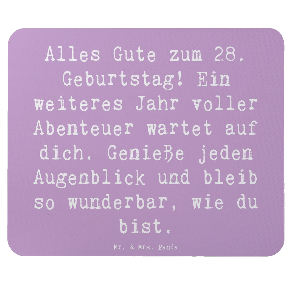 Mouse mat Saying Alles Gute zum 28. Geburtstag! Ein weiteres Jahr voller Abenteuer wartet auf dich. Genieße jeden Augenblick und bleib so wunderbar, wie du bist. Mauspad, Computer zubehör, Einzigartiges Mauspad, PC Zubehör, Arbeitszimmer, Mousepad, Büroausstattung, Designer Mauspad, Mausunterlage, Mauspad Büro, Geburtstag, Geburtstagsgeschenk, Geschenk
