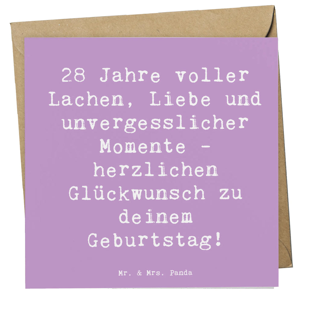 Deluxe Karte Spruch 28. Geburtstag Erinnerungen Klappkarte, Hochzeitskarte, Hochwertige Grußkarte, Karte, Geburtstagskarte, Glückwunschkarte, Grußkarte, Hochwertige Klappkarte, Einladungskarte, Geburtstag, Geburtstagsgeschenk, Geschenk