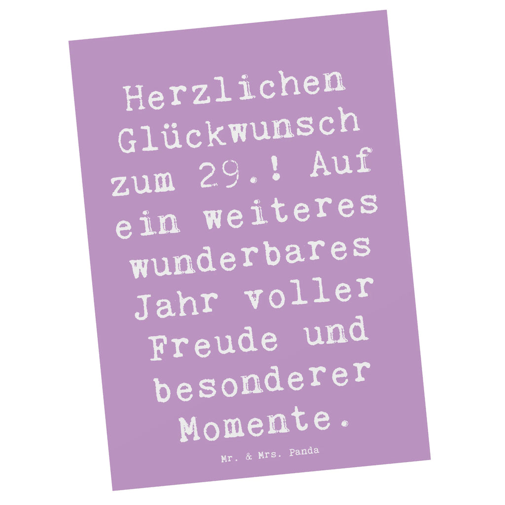 Postkarte Spruch 29. Geburtstag Geschenkkarte, Postkarte, Karte, Einladung Geburtstag, Einladung, Einladungskarte, Ansichtskarten, Einladungskarten Geburtstag, Ansichtskarte, Geburtstagskarte, Dankeskarte, Grußkarte, Geburtstag, Geburtstagsgeschenk, Geschenk