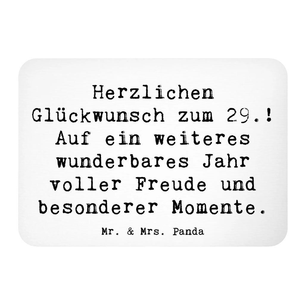 Magnet Spruch 29. Geburtstag Whiteboard Magnet, Pinnwandmagnet, Souvenir Magnet, Kühlschrankmagnet, Dekomagnet, Notiz Magnet, Motivmagnete, Kühlschrank Dekoration, Geburtstag, Geburtstagsgeschenk, Geschenk