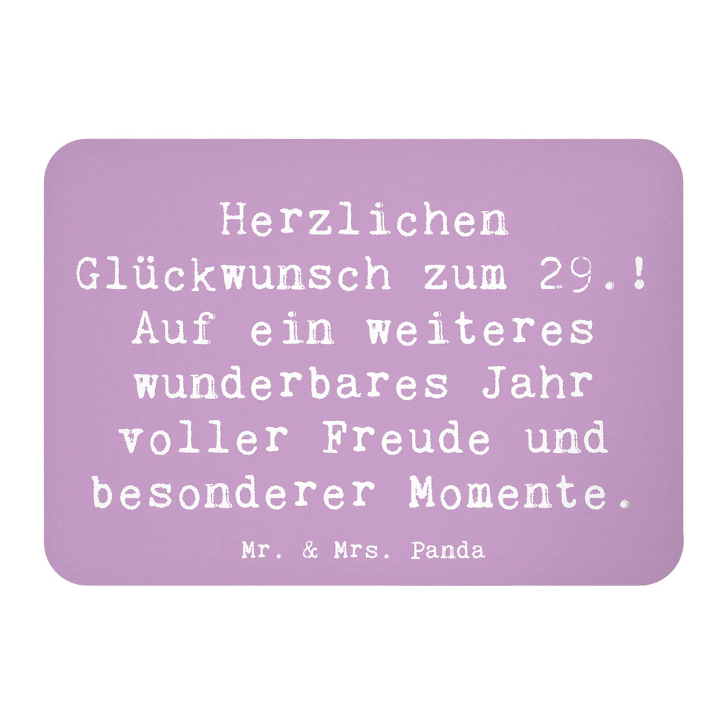 Magnet Spruch 29. Geburtstag Whiteboard Magnet, Pinnwandmagnet, Souvenir Magnet, Kühlschrankmagnet, Dekomagnet, Notiz Magnet, Motivmagnete, Kühlschrank Dekoration, Geburtstag, Geburtstagsgeschenk, Geschenk