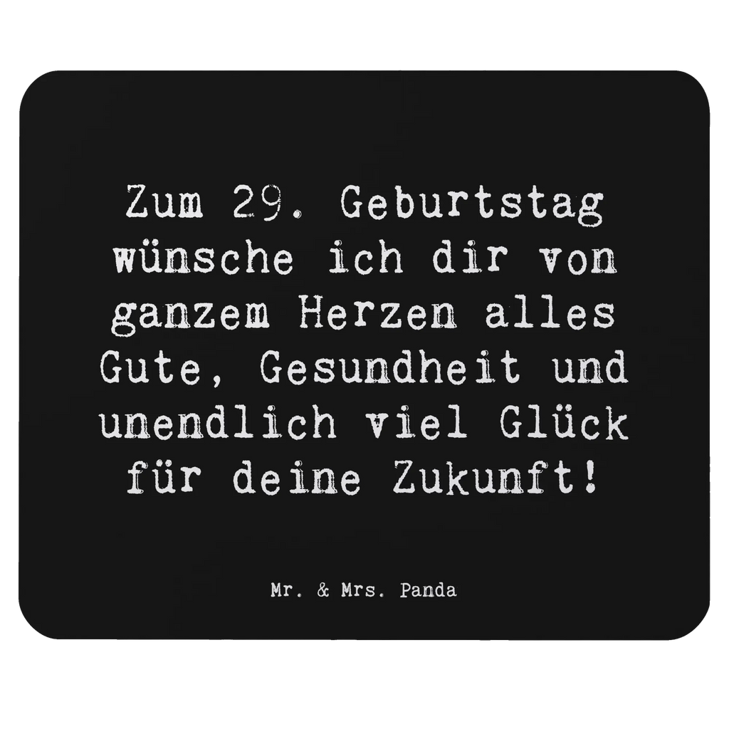 Mauspad Spruch 29. Geburtstag Wünsche Einzigartiges Mauspad, Mausunterlage, Arbeitszimmer, Mousepad, Mauspad Büro, Mauspad, Computer zubehör, PC Zubehör, Büroausstattung, Designer Mauspad, Geburtstag, Geburtstagsgeschenk, Geschenk