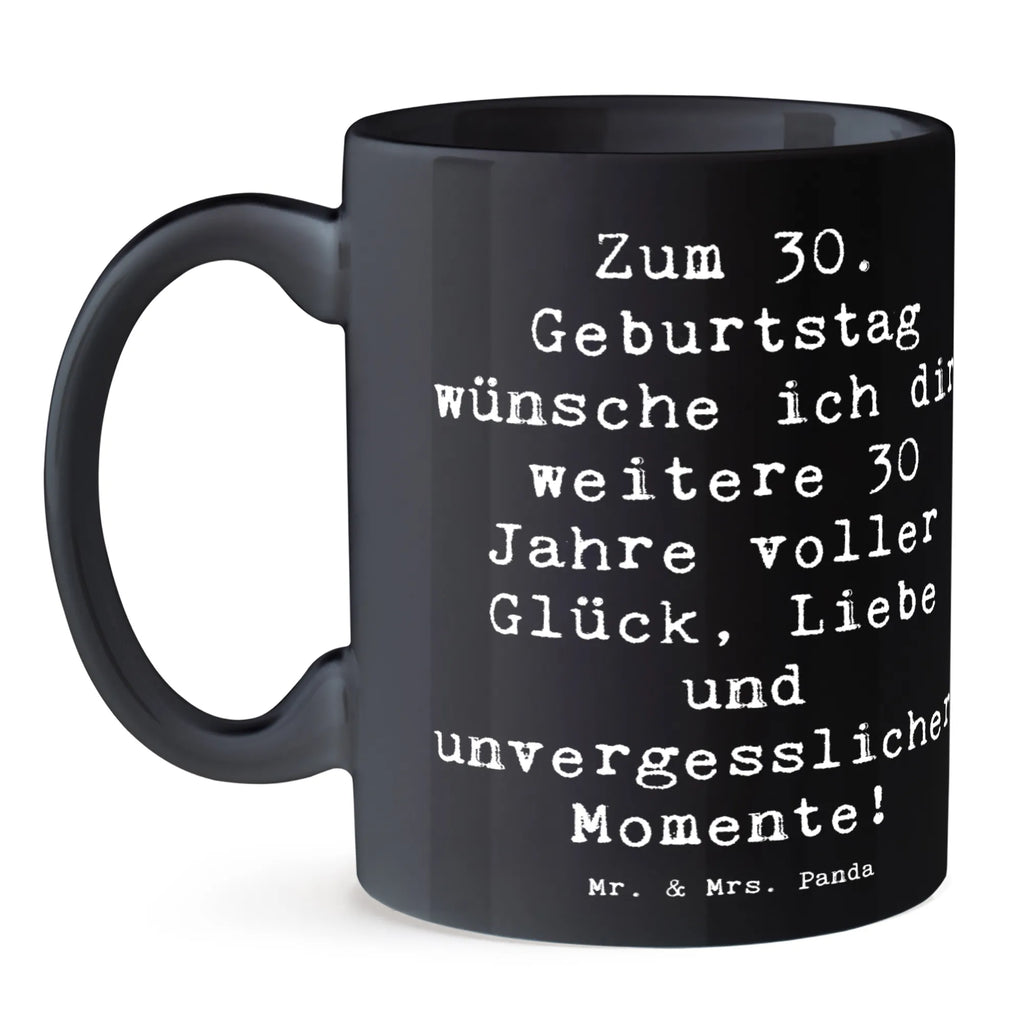 Tasse Spruch 30. Geburtstag Glück Tasse mit Motiven, Bürotasse, Tasse mit Zitaten, Tasse, Kaffeetasse, Porzellantasse, Geschenktasse, Keramiktasse, Teetasse, Geburtstag, Geburtstagsgeschenk, Geschenk